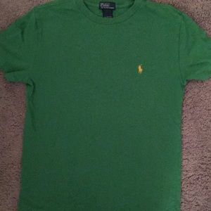 Boys Green Polo T shirt size medium
